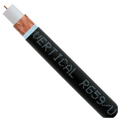 vertical cable coax cable