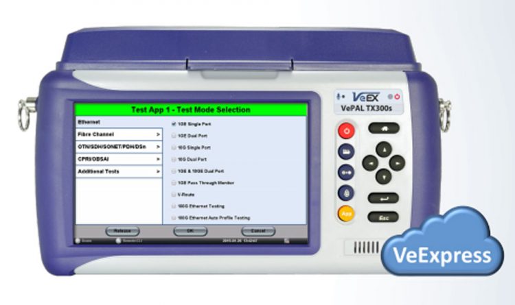 VeEX tx 300 platform