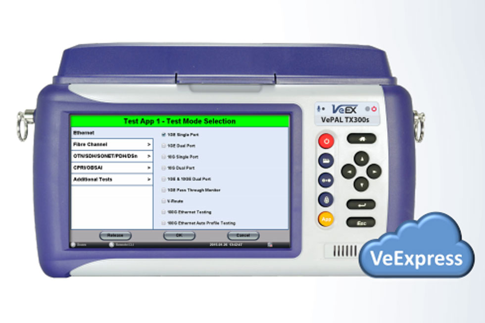 VeEX tx 300 platform