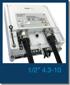 JMA Wireless 1/2" 4.3-10 factory made jumpers