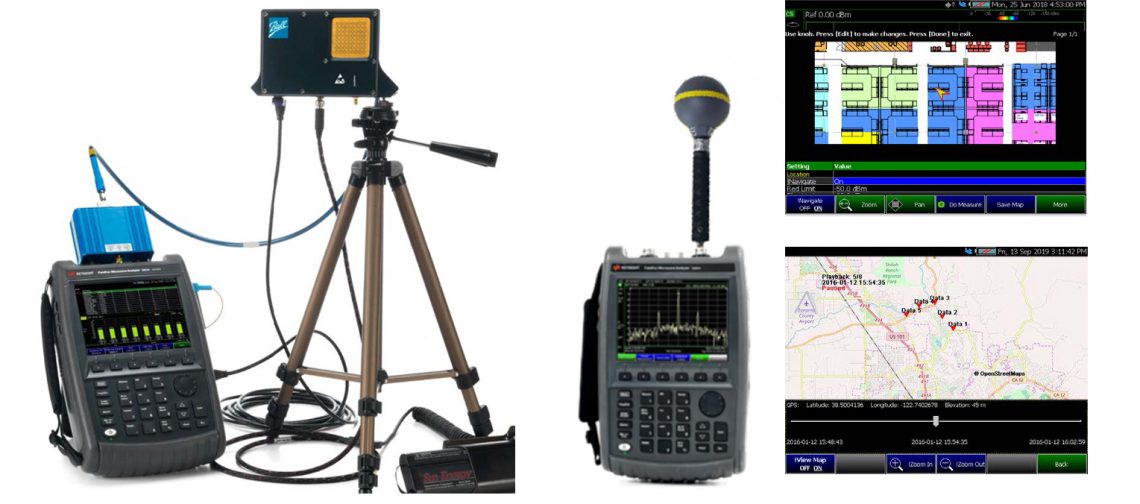 5G fieldfox collage 5G Fieldfox from Keysight
