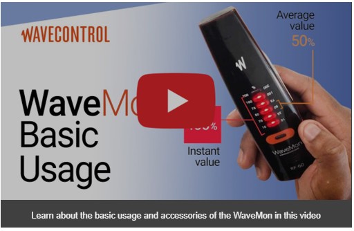 Introduction and basic usage of WaveMon Personal RF Monitor