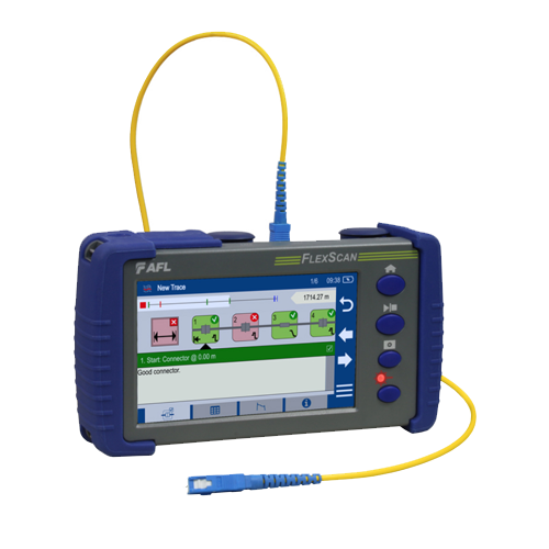 FlexScan® FS300 Quad OTDRs with SmartAuto® & LinkMap®