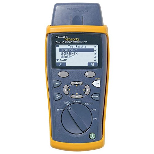 Fluke Networks CableIQ™ Qualification Tester Fluke Networks CableIQ™ Qualification Tester