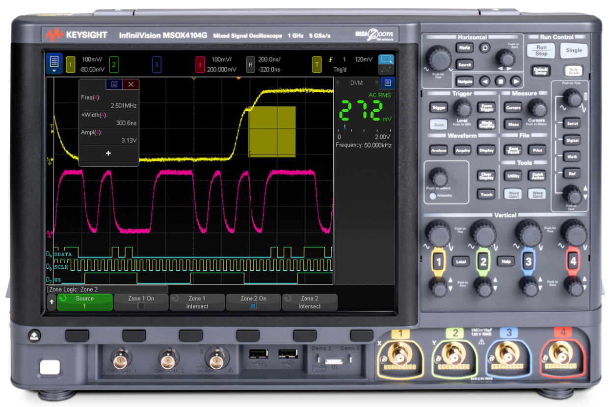 Keysight InfiniiVision-4000A-G-X-Series.
