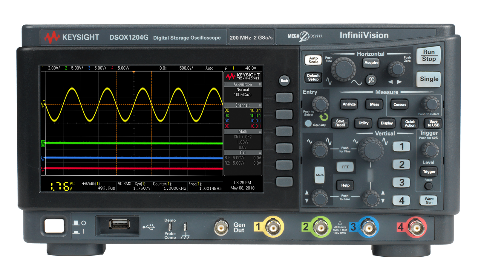 Keysight 1000X Series Oscilloscope