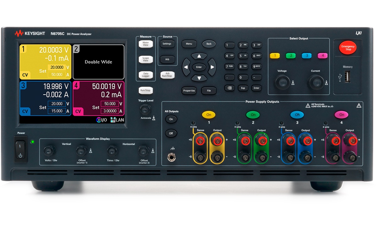 Keysight N6705C DC Power Analyzers Keysight N6705C DC Power Analyzers
