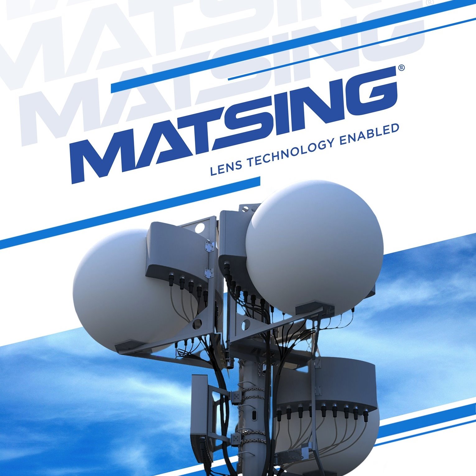 MatSing lens antenna