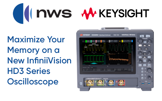 Maximize Your Memory on a New InfiniiVision HD3 Series Oscilloscope