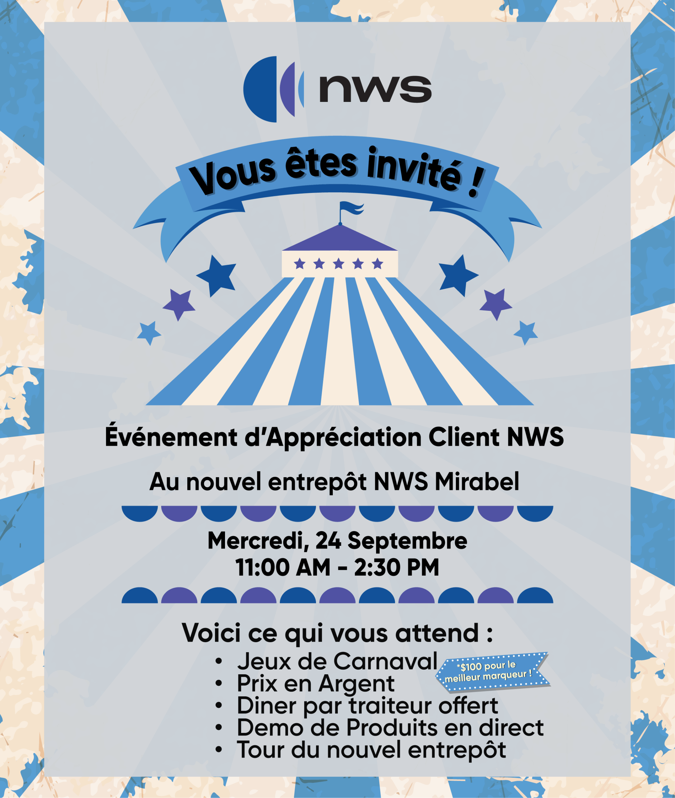 Mirabel Openhouse flyer french