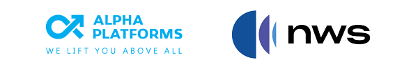 NWS and Alpha Platforms logos NWS and Alpha Platforms logos