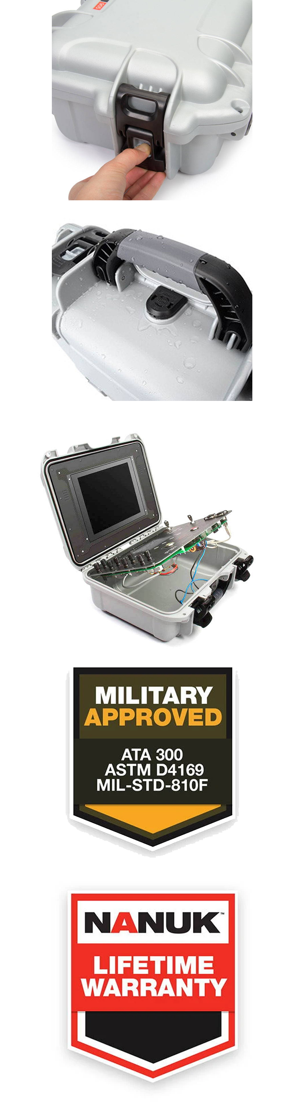 Nanuk Hard Cases Protective Cases Water Resistant impact resistant