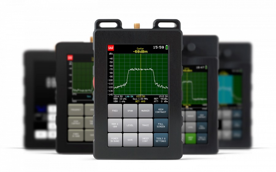 SAF 5G Spectrum analyzers handheld