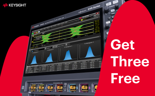 Keysight Promo Three Free Software Apps on EXR and S-Series Oscilloscopes