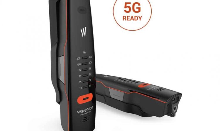 wavemon-rf-60 personal EMF meter