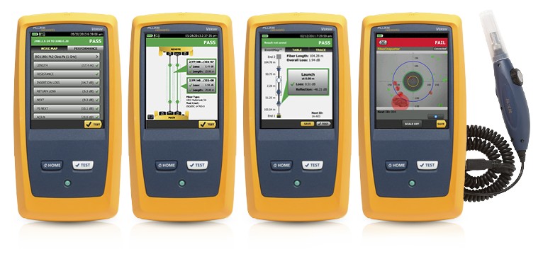 fluke networks DSX CableAnalyzer™ Series Copper Cable Certifiers