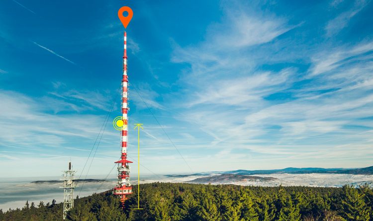 5G Cell Tower in Remote environment health