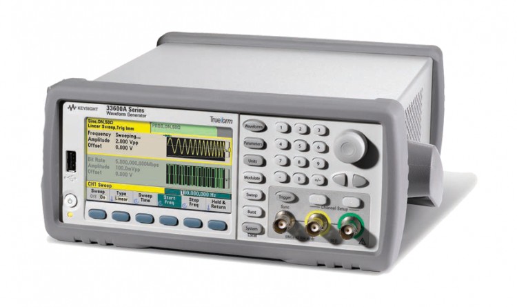 keysight 33622A Waveform Generator, 120 MHz, 2-Channel