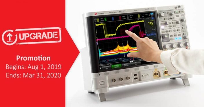 Keysight Technologies InfiniiVision 3000T, 4000, or 6000 X-Series mixed signal keysight oscilloscope