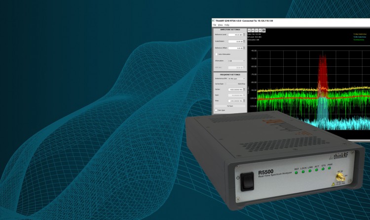 ThinkRF Real-Time Spectrum Analysis Platforms hero banner