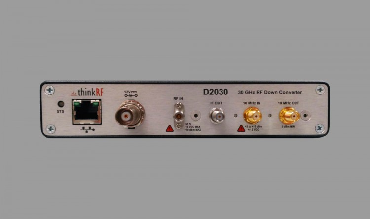 ThinkRF D2030 RF Downconverter close up view benefits