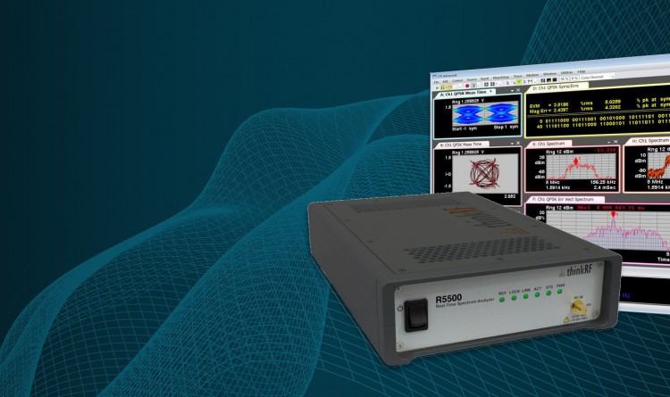 ThinkRF R5500 with Keysight VSA Software