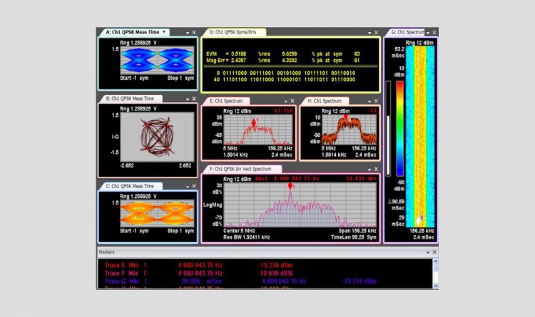 Keysight 89600 VSA Software screenshot